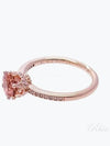 Clear Sparkling Crown Ring Rose Gold - PANDORA - BALAAN 2