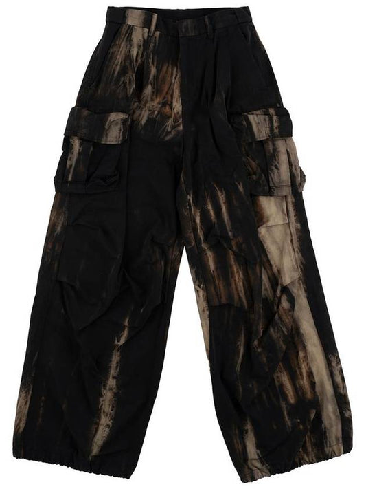 Tie Dye Wide Jogger Pants BK - PEOPLE OF THE WORLD - BALAAN 2