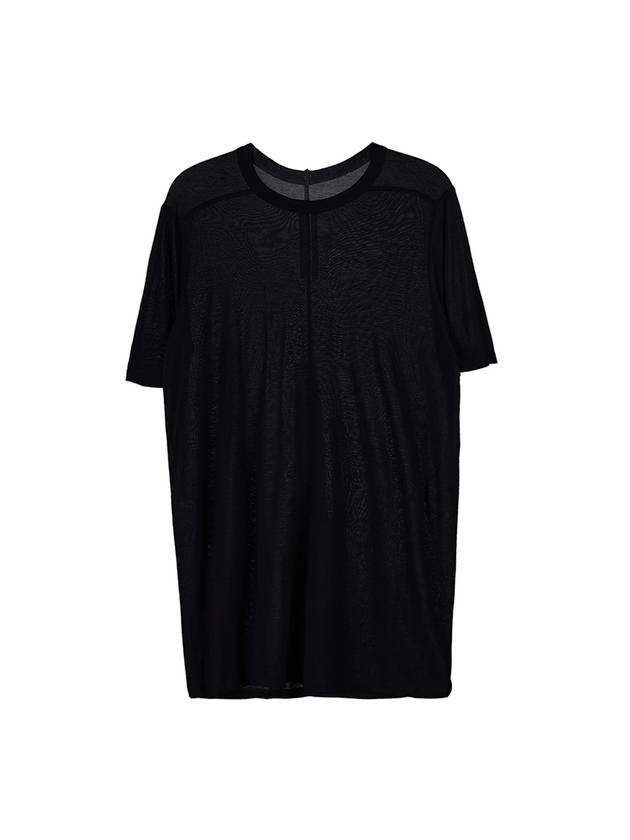 Men’s Cotton Short Sleeve T-Shirt Black - RICK OWENS - BALAAN 10