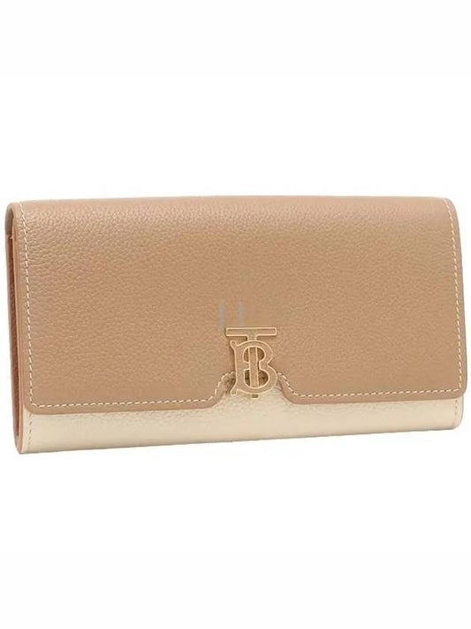 Women’s TB Continental Long Wallet Beige - BURBERRY - BALAAN 2