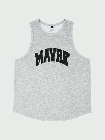 M Curved Logo Balance Sleeveless Grey - MAVRK - BALAAN 2