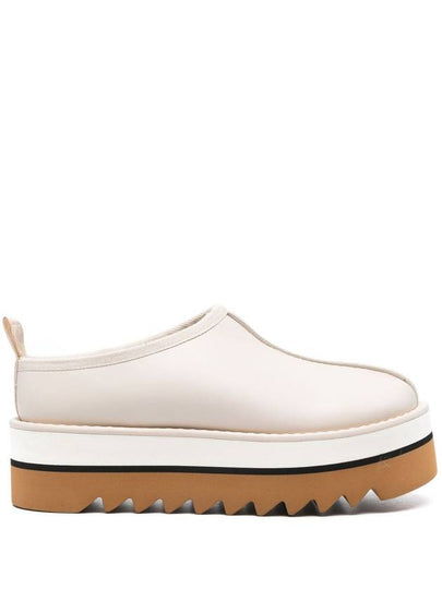 Sneak Ellis Platform Mule Pure White - STELLA MCCARTNEY - BALAAN 2