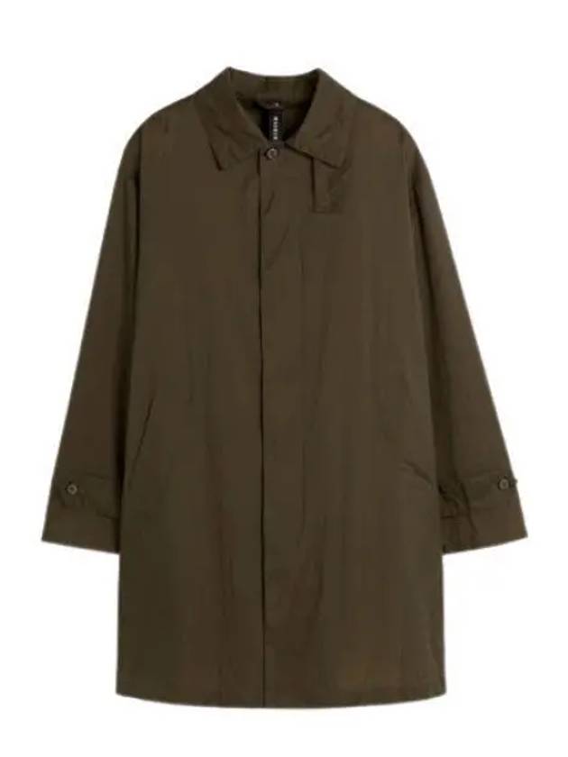 24 SOHO KHAKI NYLON PACKABLE RAINCOAT GMM 231 OC0375 - MACKINTOSH - BALAAN 1