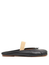 Leather Tabi Flat Black - MAISON MARGIELA - BALAAN 1