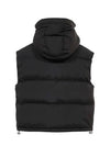 Alexandre Mattiussi Technical Canvas Padded Vest Black - AMI - BALAAN 4