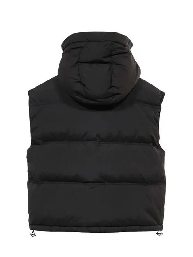 Alexandre Mattiussi Technical Canvas Padded Vest Black - AMI - BALAAN 4