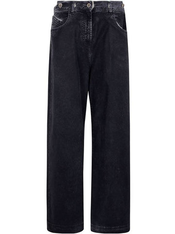 The Attico Trousers Blue - THE ATTICO - BALAAN 1