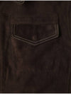 Made In Italy Suede Goatskin Jumper F GLJP01 - PANICALE - BALAAN 7