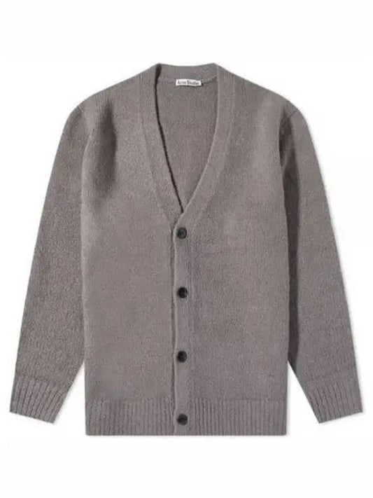 Wool Blend Cardigan Grey - ACNE STUDIOS - BALAAN 2