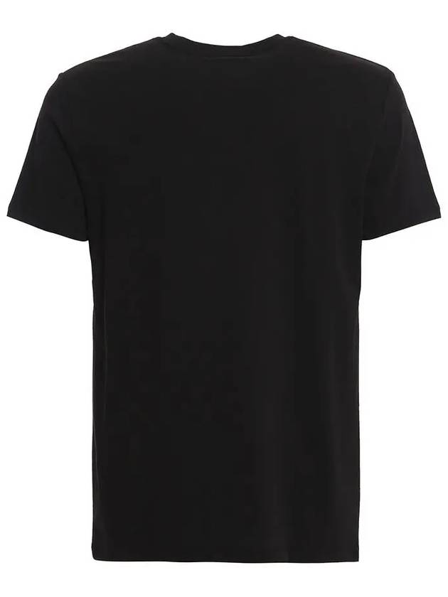 VPC Logo Organic Cotton Short Sleeve T-Shirt Black - A.P.C. - BALAAN 3