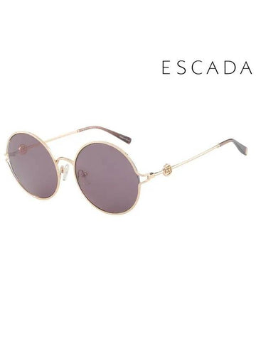 Sunglasses SES B76F 0301 Round Metal Women s - ESCADA - BALAAN 1