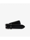 Men s Color Croc Point Buckle Belt Black - LACOSTE - BALAAN 1