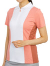 Women's Evelina Golf Polo Shirt Strawberry Ice - J.LINDEBERG - BALAAN 6