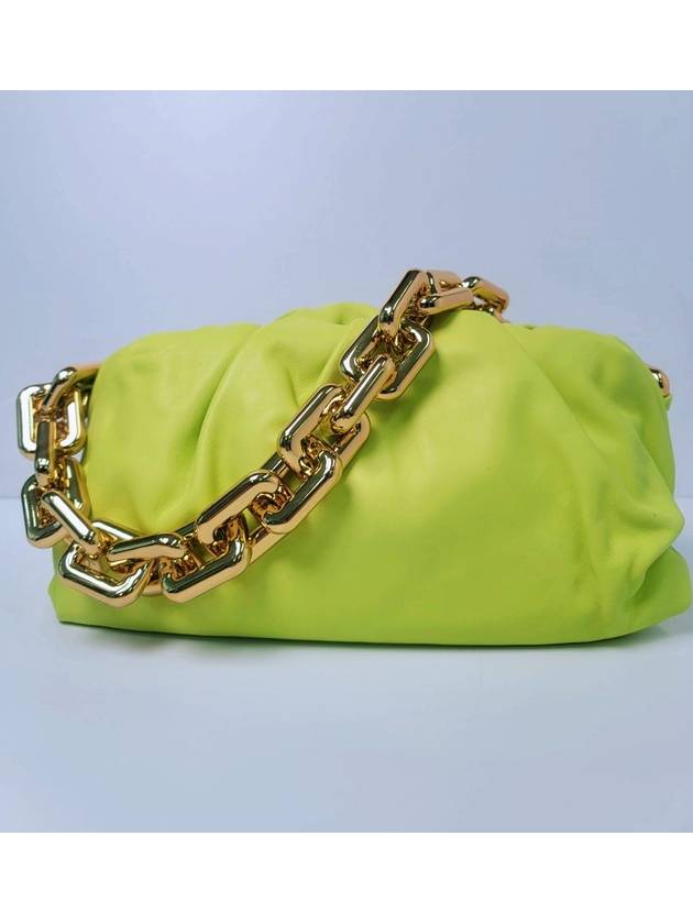 Bottega Veneta Chain Pouch 620230 Seaglass - BOTTEGA VENETA - BALAAN 4