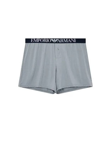 UNDERWEAR Men s Shining Logo Band Modal Trunks Gray 270113 - EMPORIO ARMANI - BALAAN 1