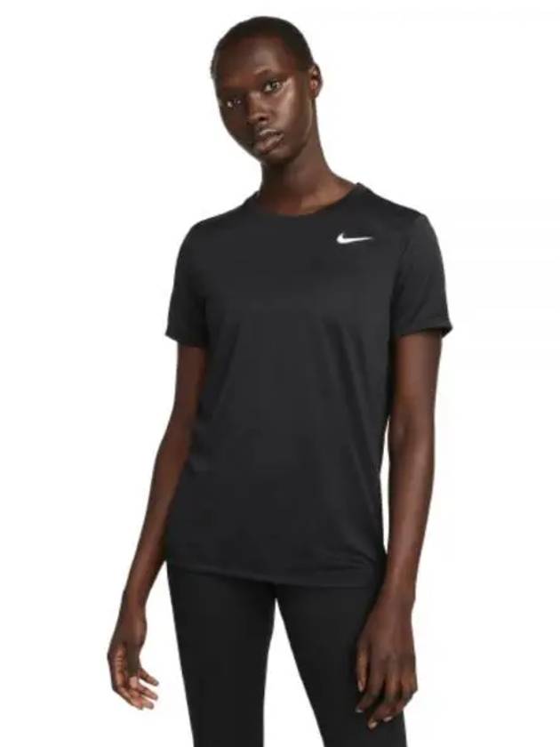 Women's Dri Fit Short Sleeve T-Shirt Black - NIKE - BALAAN 2