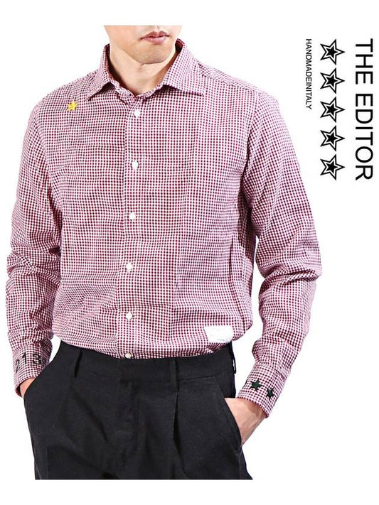 Men's long sleeve shirt 1017 5308 63 - THE EDITOR - BALAAN 1