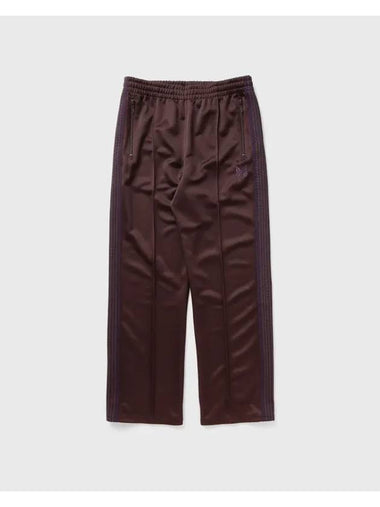 Poly Smooth Track Pants Dark Brown - NEEDLES - BALAAN 1