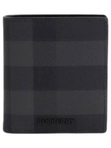 Check folding card case - BURBERRY - BALAAN 1