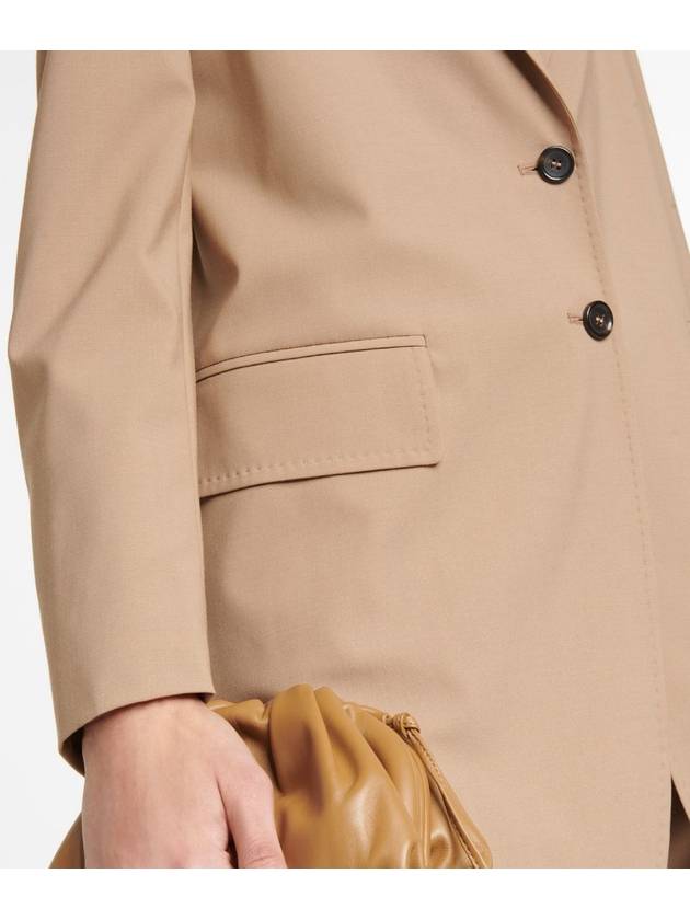 Women's Anta Single Breasted Jacket Camel - MAX MARA - BALAAN 7