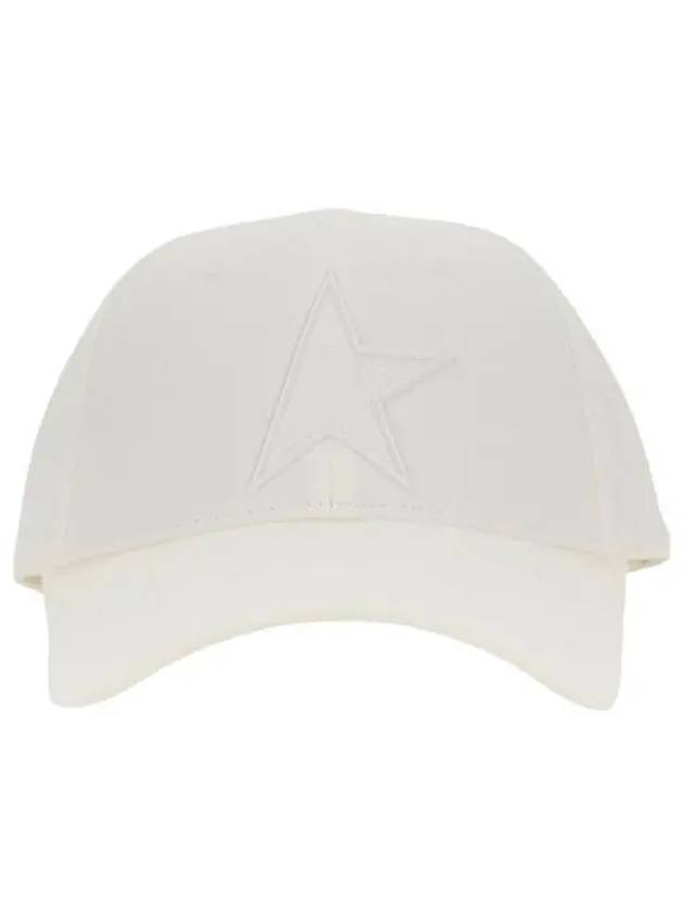 Star Papyrus Demos Ball Cap White - GOLDEN GOOSE - BALAAN 2