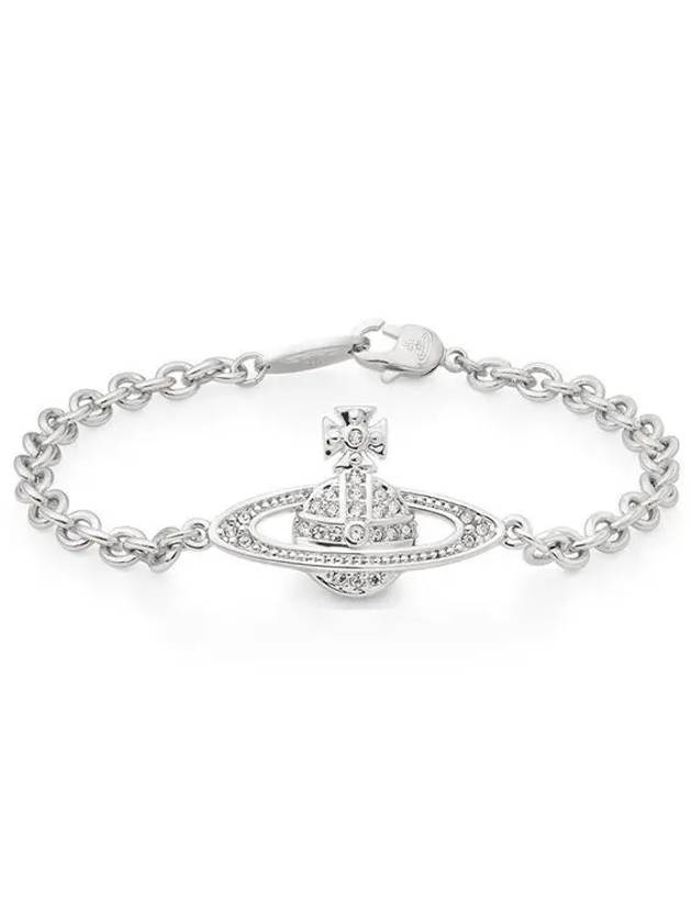 Mini Bath Relief Chain Bracelet Silver - VIVIENNE WESTWOOD - BALAAN 2