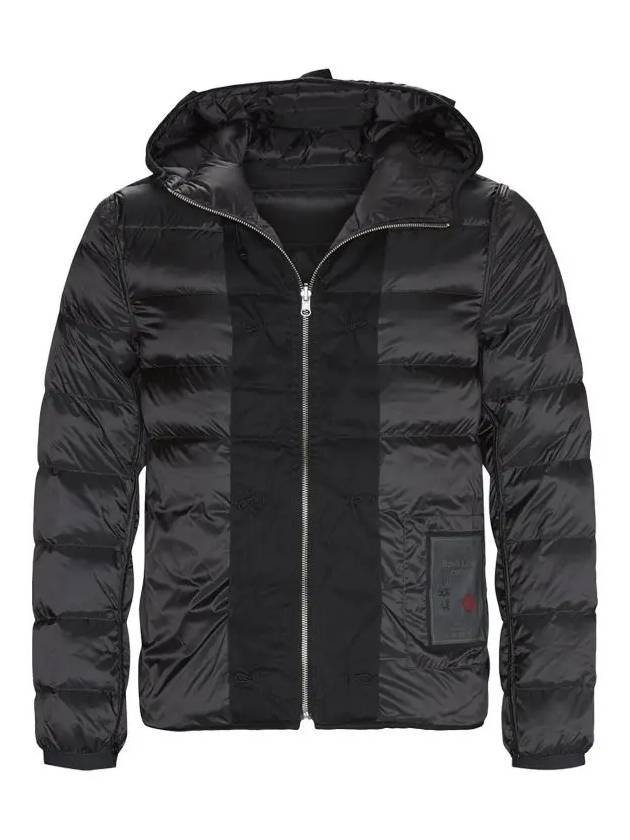 Reversible Hooded Padding Jacket Black - TEN C - BALAAN 3