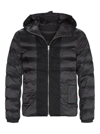 Reversible Hooded Padding Jacket Black - TEN C - BALAAN 2