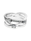 Sparkling Triple Band Ring Silver - PANDORA - BALAAN 3