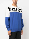 Howley Logo Crew Neck Sweatshirt Indigo - ISABEL MARANT - BALAAN 2