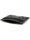 Matelasse Nappa Leather Card Wallet Black - MIU MIU - BALAAN 5