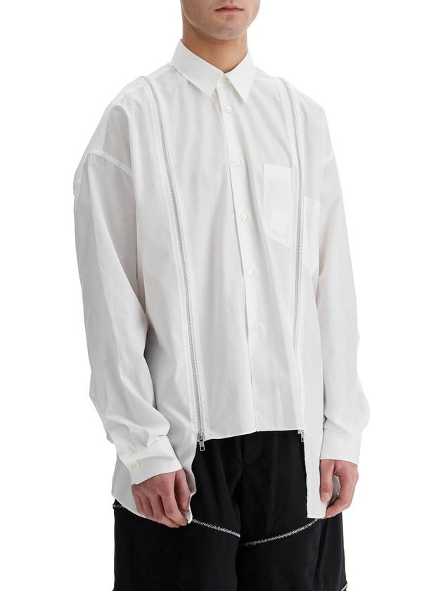 "shirt with functional zip - COMME DES GARCONS - BALAAN 2