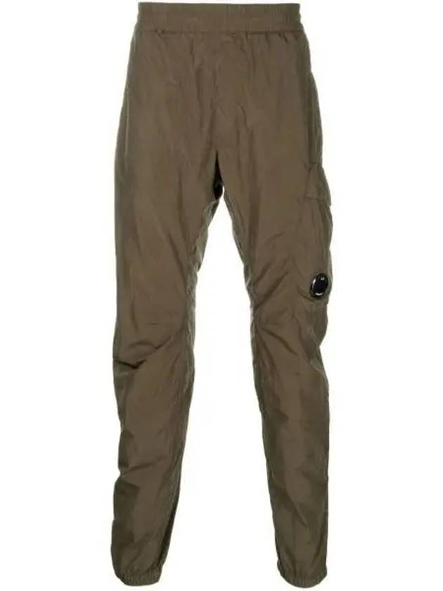 Lens Wappen Technical Cargo Track Pants Green - CP COMPANY - BALAAN 2