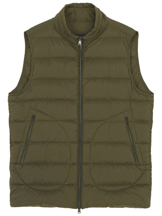 Down Padded Vest Khaki - HERNO - BALAAN 2