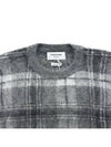 Tartan Mohair Knit MKA487F - THOM BROWNE - BALAAN 3