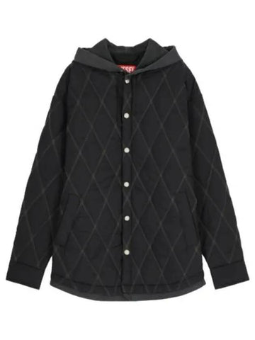 Romeo Jacket Black Jumper - DIESEL - BALAAN 1