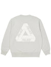 slub crew crew neck gray slub crew - PALACE - BALAAN 1