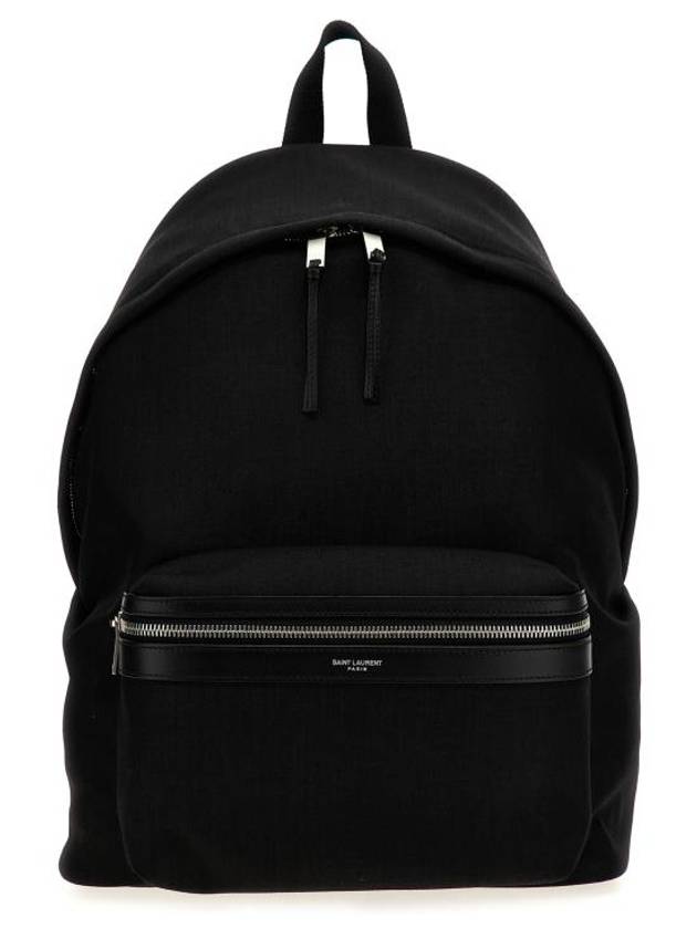 Signature City Backpack Black - SAINT LAURENT - BALAAN 2