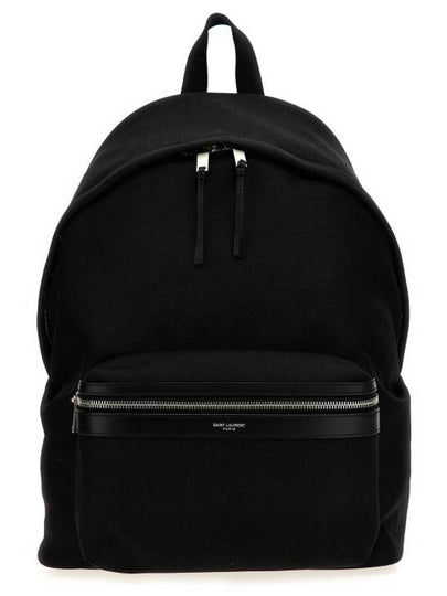 Signature City Backpack Black - SAINT LAURENT - BALAAN 2