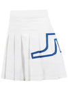 Women's Golf Naomi Bridge Skirt White - J.LINDEBERG - BALAAN 2