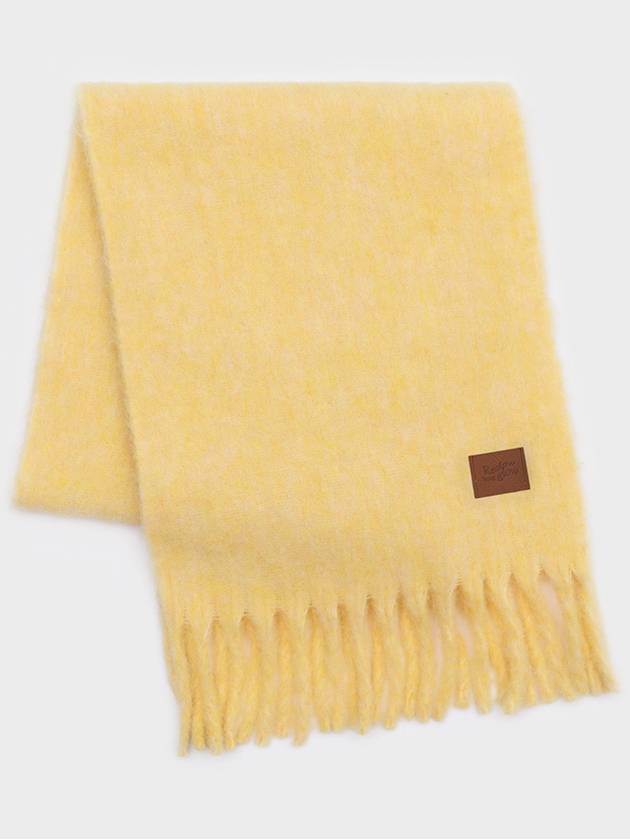 FUZZY BIG MUFFLER YELLOW - RECLOW - BALAAN 4