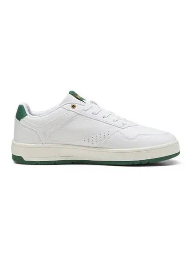 Court Classic Low Top Sneakers White Green - PUMA - BALAAN 1