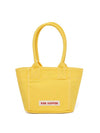 Shopper Canvas Mini Tote Bag Neon Yellow - DER KOFFER - BALAAN 1