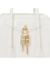 Antigona Lock Mini Cross Bag White - GIVENCHY - BALAAN 9