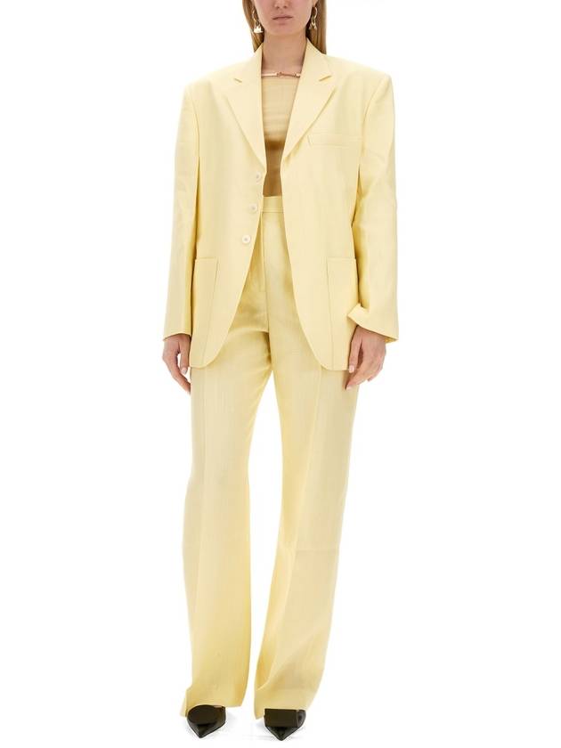 Outerwear 213JA101 1359 205 YELLOW - JACQUEMUS - BALAAN 3