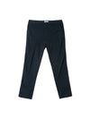 Women's Cotton Straight Pants Navy - DONDUP - BALAAN 11