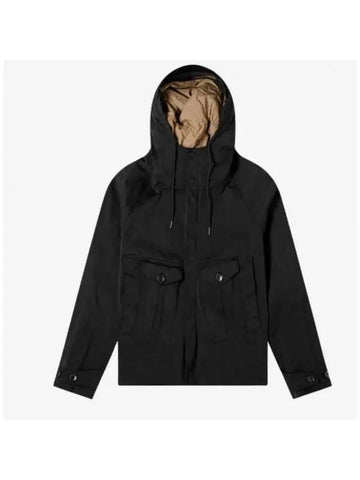 Tempest Hooded Anorak Black - TEN C - BALAAN 1