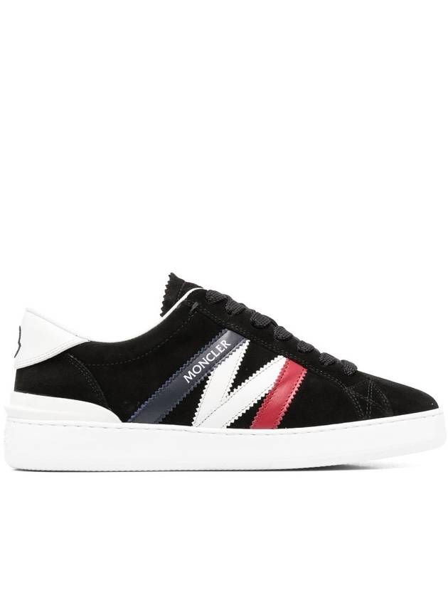 Monaco M Trainer Low Top Sneakers Black - MONCLER - BALAAN 2