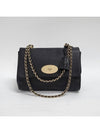 Mulberry Lily medium black shoulder bag and cross HH3297 - MULBERRY - BALAAN 2