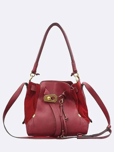 Red color Owen bucket tote bag shoulder strap 2WAY - CHLOE - BALAAN 1